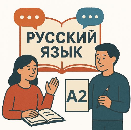 Изображение «Русский язык как неродной для желающих повысить уровень владения языком». Уровень А2
